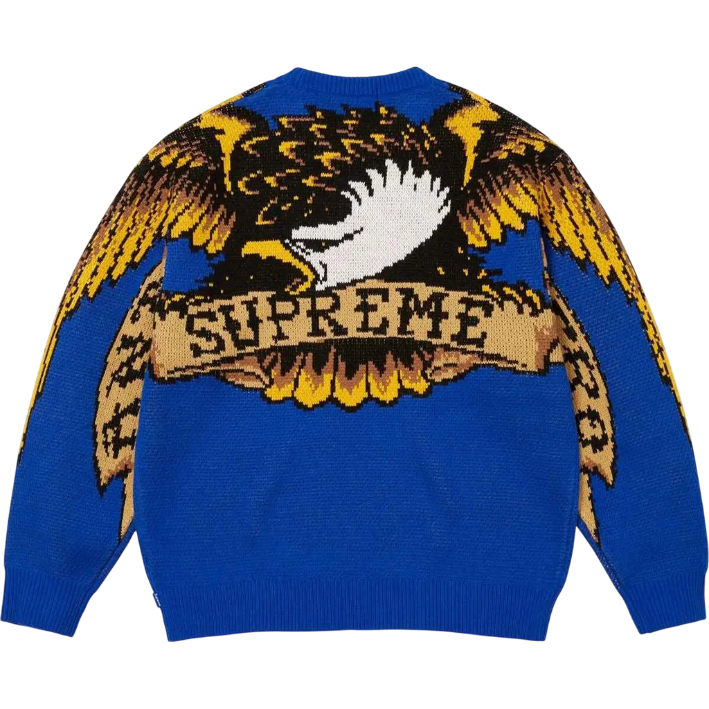 Supreme x Antihero Sweater Royal Blue - M