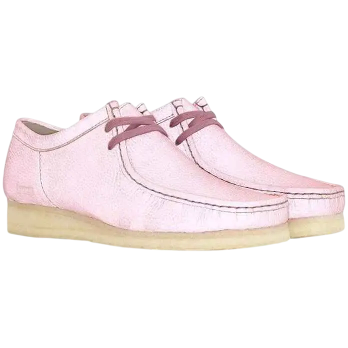 Supreme x Clarks Originals Reflective Wallabee Pink - 10