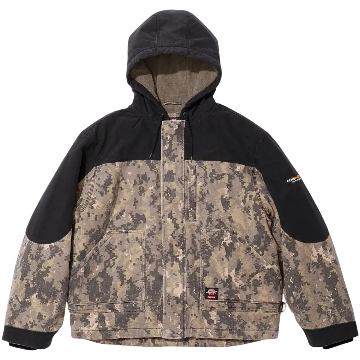 Supreme x Dickies Cordura Hooded Work Jacket Digi Camo - M