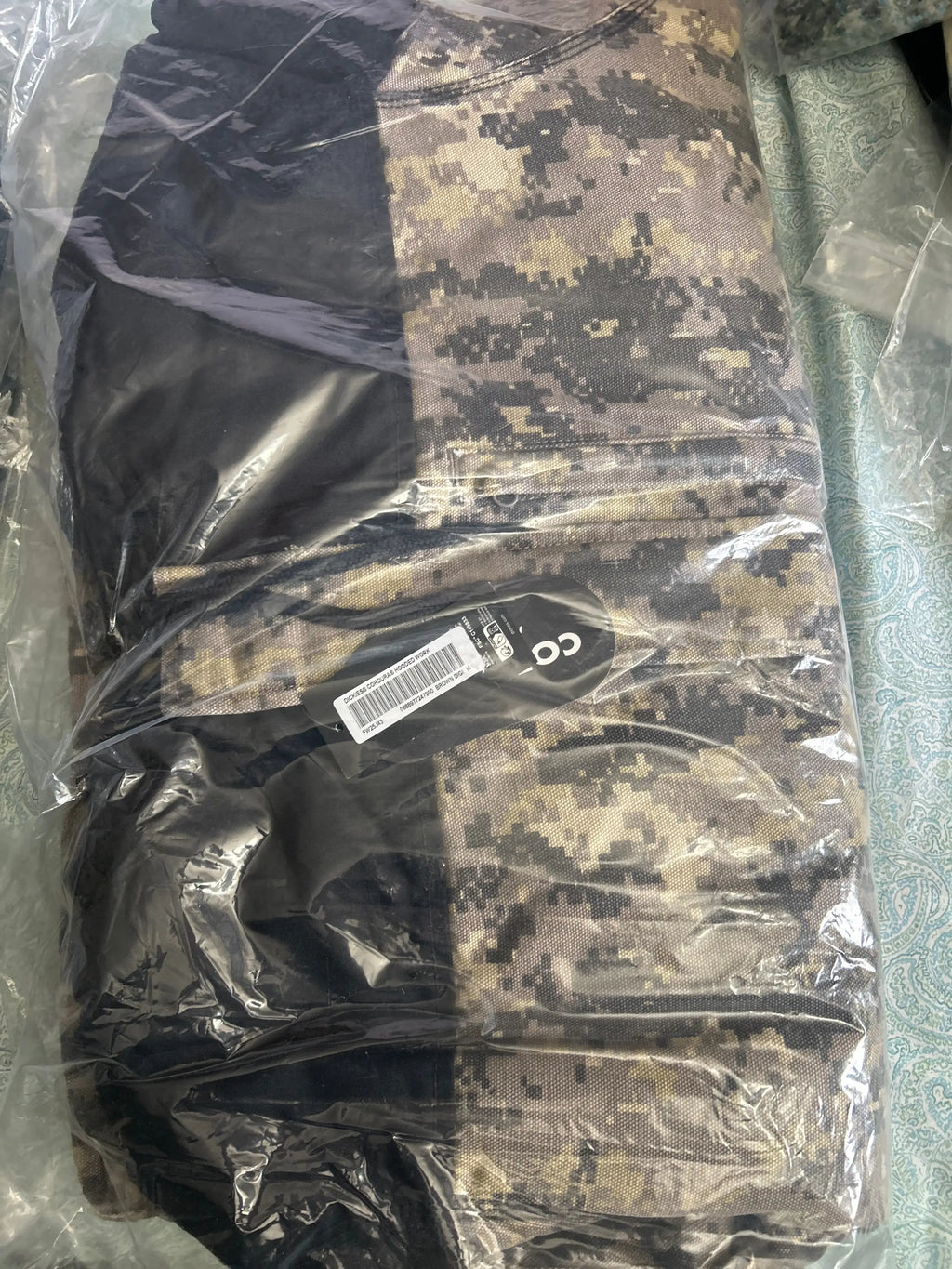 Supreme x Dickies Cordura Hooded Work Jacket Digi Camo Medium