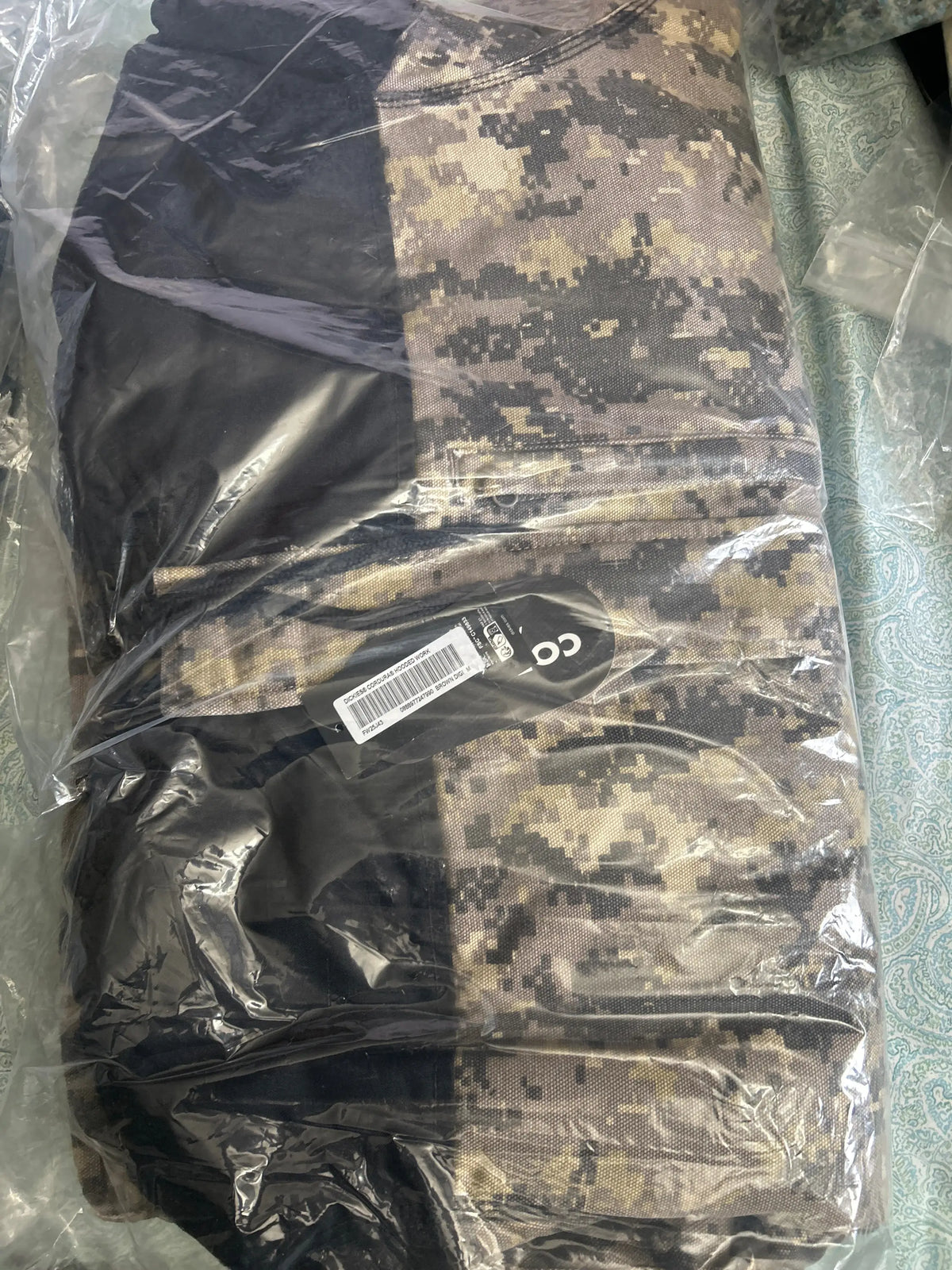 Supreme x Dickies Cordura Hooded Work Jacket Digi Camo Medium