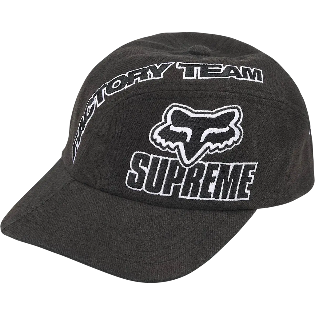 Supreme x Fox Racing 6-Panel Black - One size
