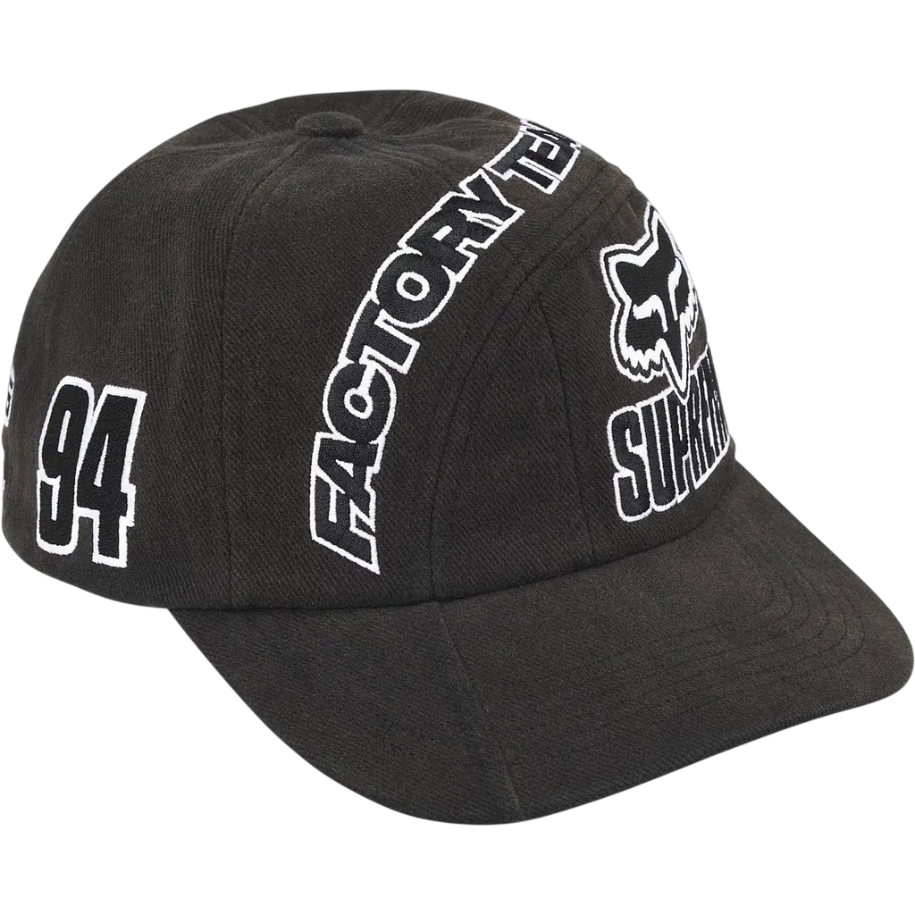 Supreme x Fox Racing 6-Panel Black - One size