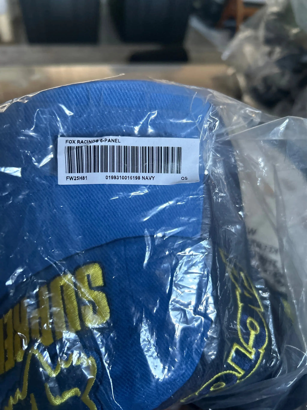 Supreme x Fox Racing 6-Panel Navy