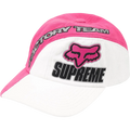 Supreme x Fox Racing 6-Panel White/Pink - One size
