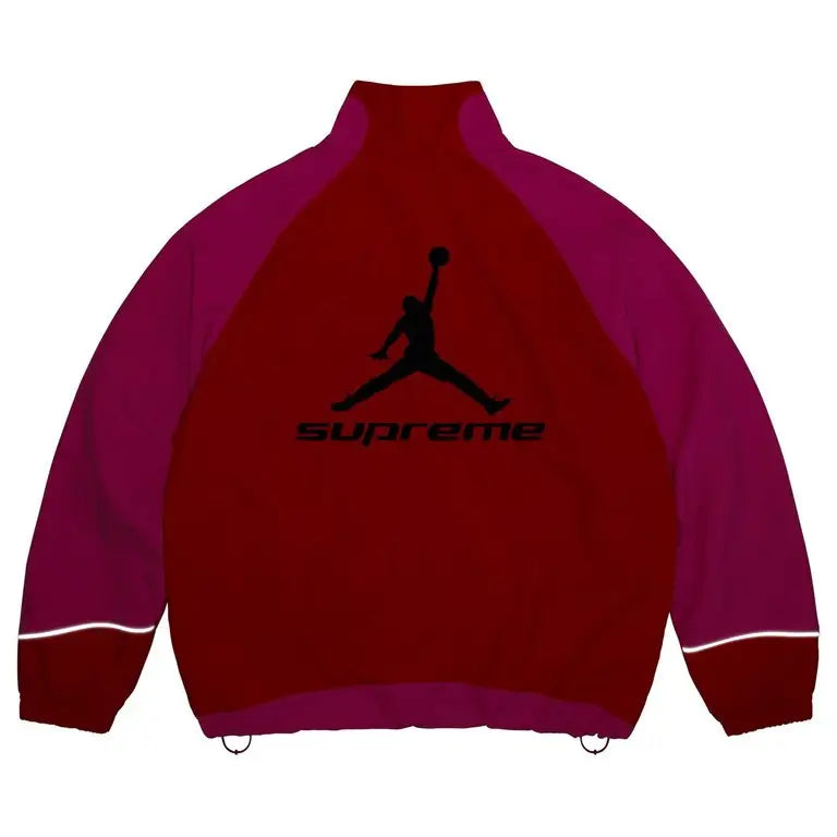 Supreme x Jordan Track Jacket Pink Large