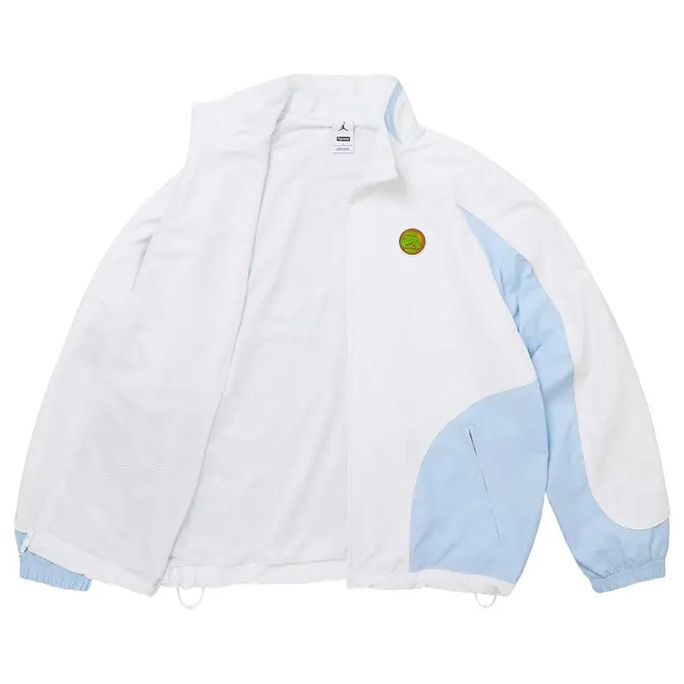 Supreme x Jordan Track Jacket White Large
