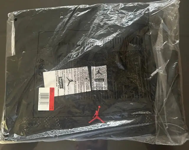 Supreme x Jordan Warm Up Jersey Black Large