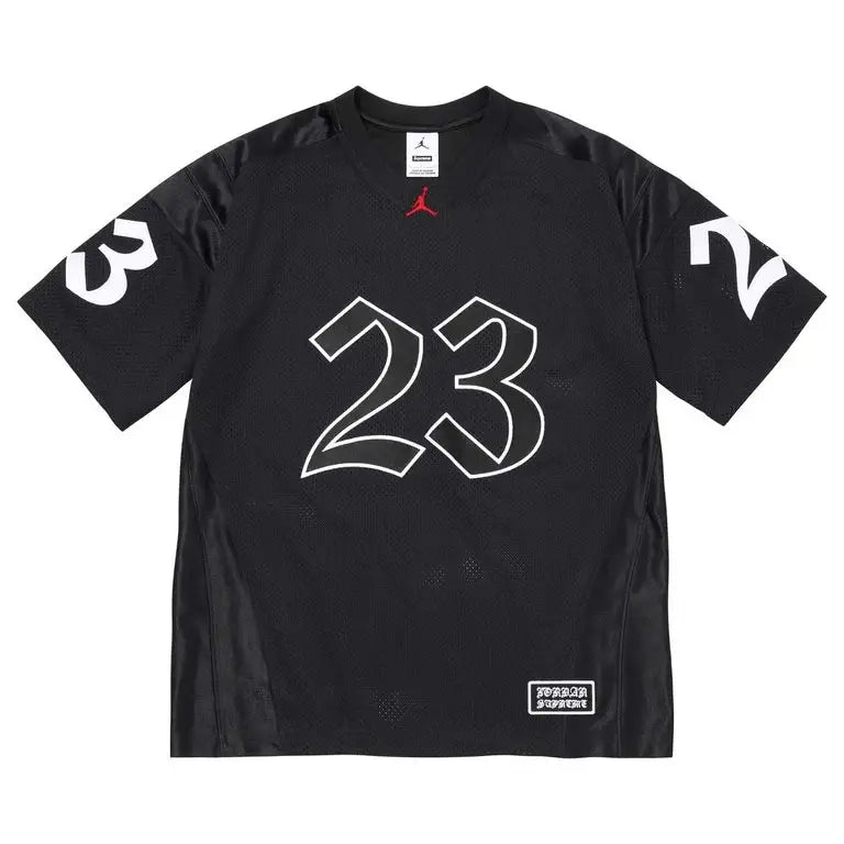 Supreme x Jordan Warm Up Jersey Black Large