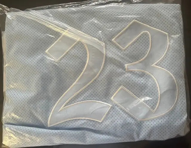 Supreme x Jordan Warm Up Jersey Light Blue Large