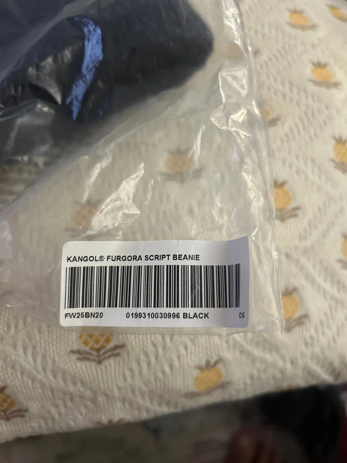 Supreme x Kangol Furgora Script Beanie Black