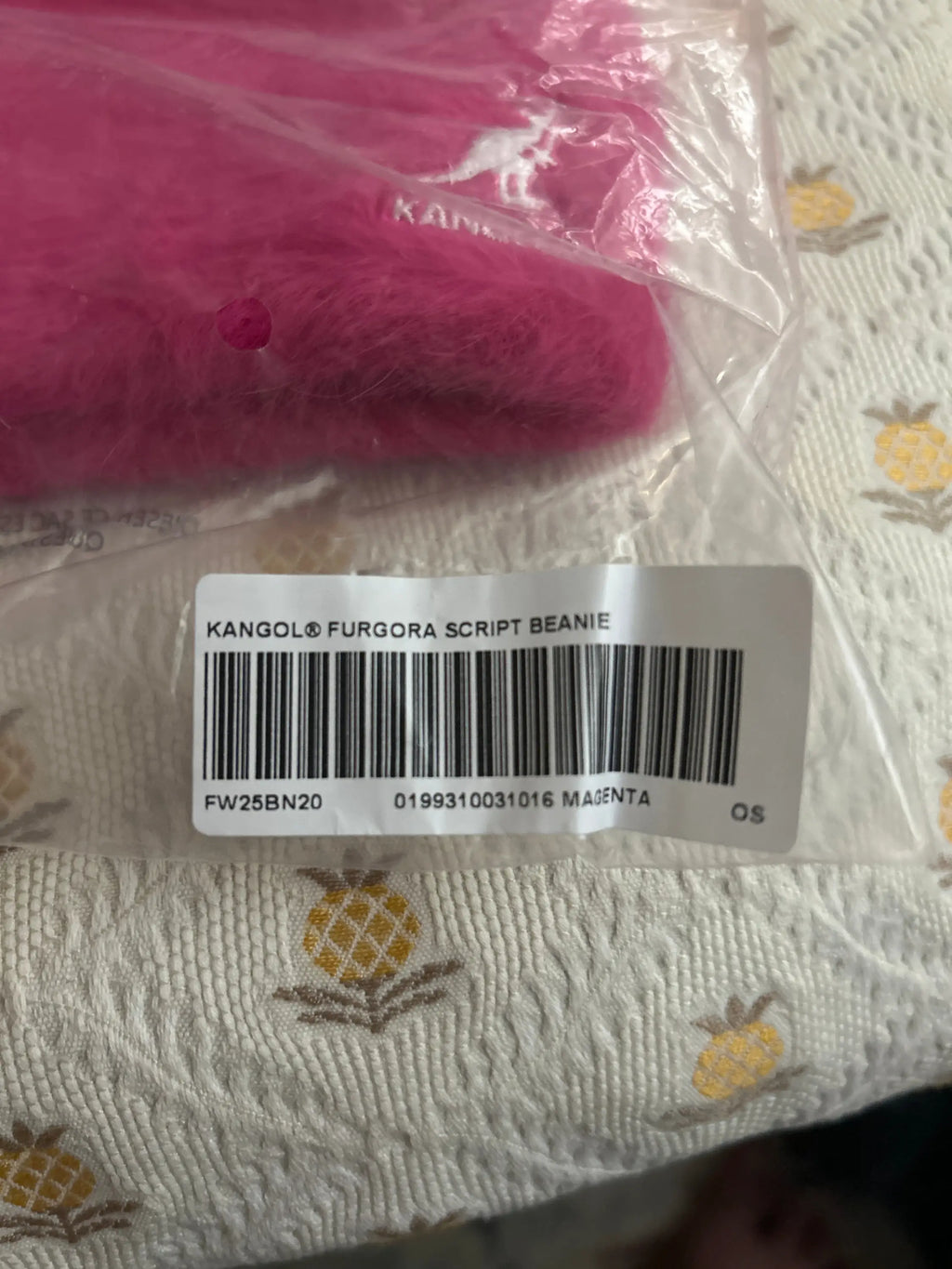 Supreme x Kangol Furgora Script Magenta