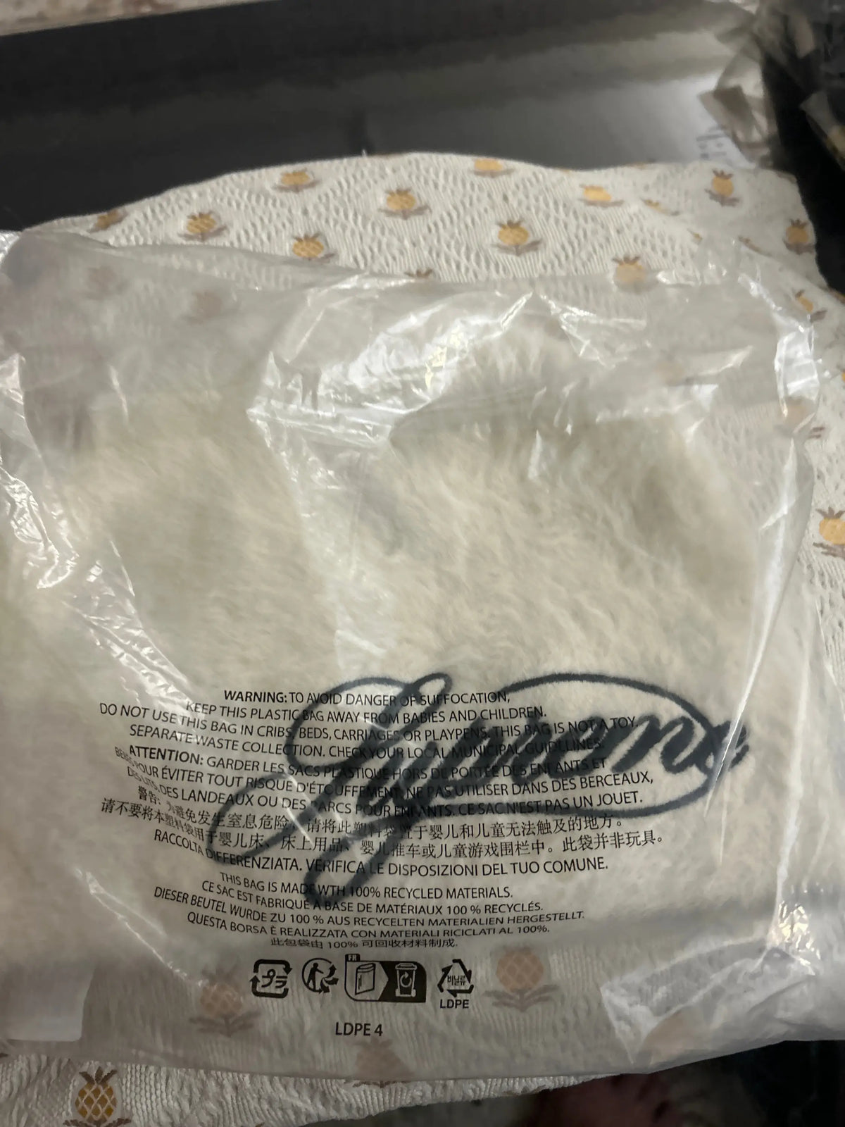 Supreme x Kangol Furgora Script White