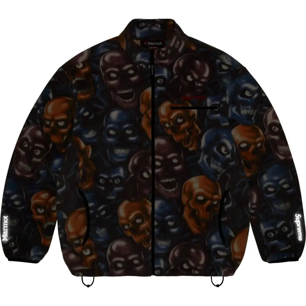 Supreme x Marmot Fleece Jacket Skull Pile - M - Jackets