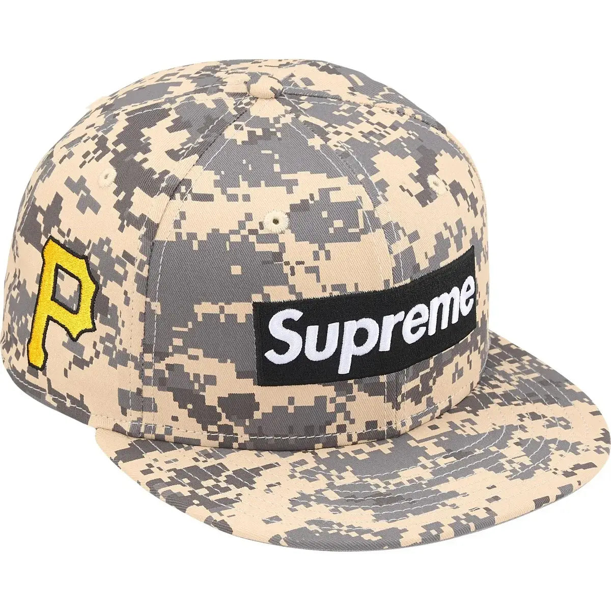Supreme x MLB Teams Box Logo New Era Pittsburgh Pirates - 7 3/8