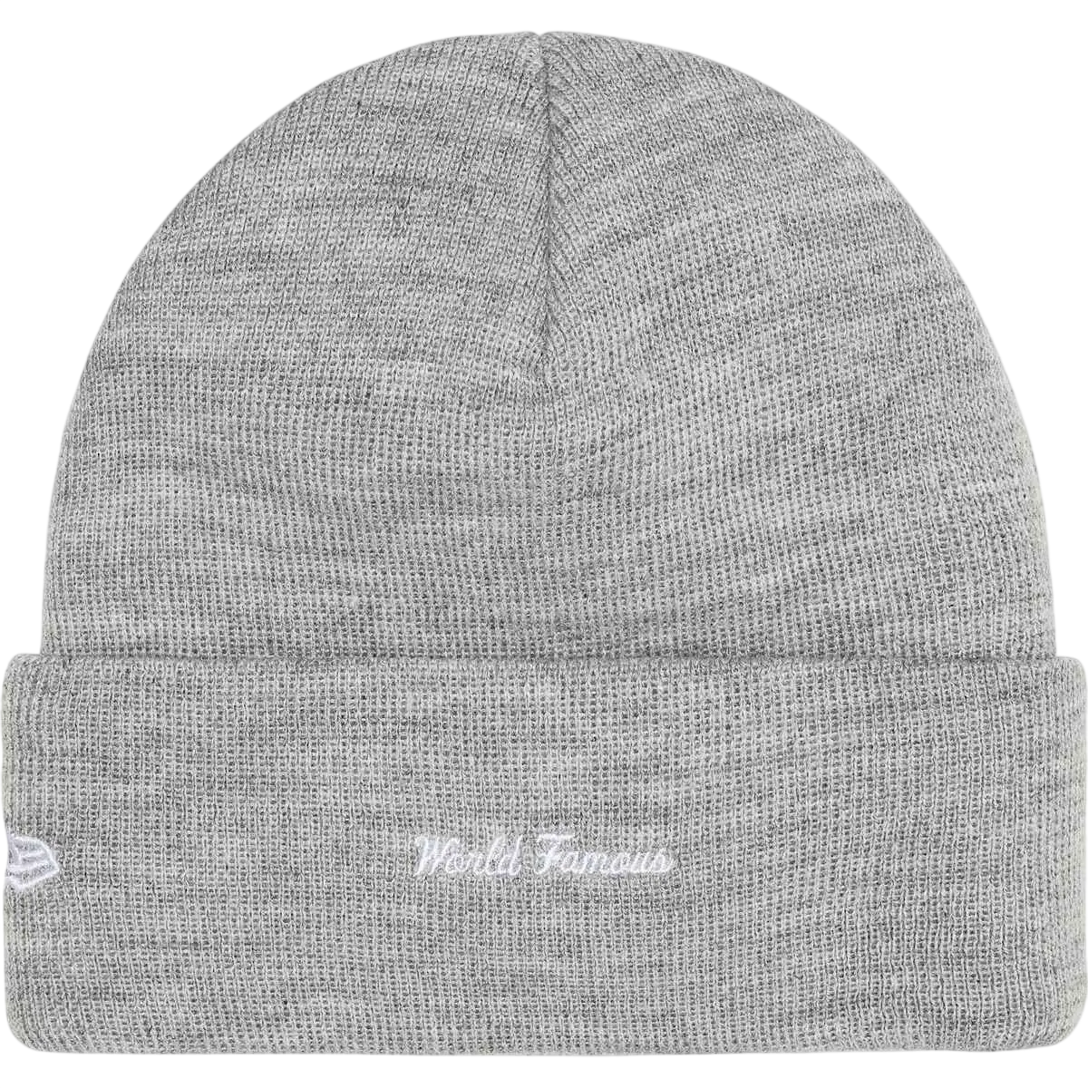Supreme x New Era Box Logo Beanie Grey - One size
