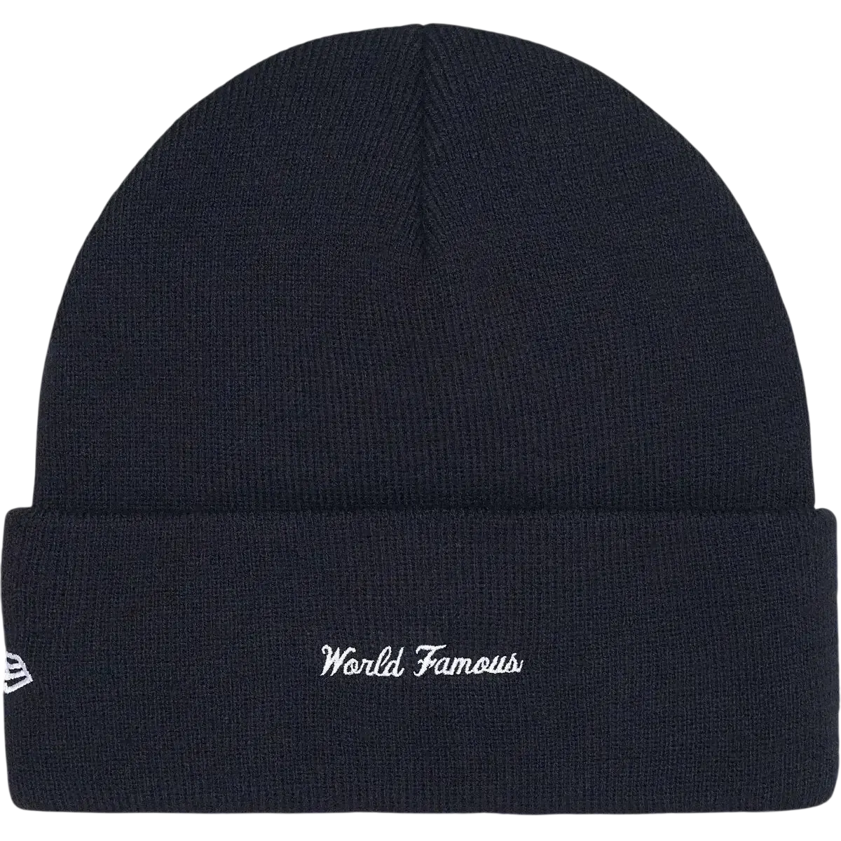 Supreme x New Era Box Logo Beanie Navy - One size