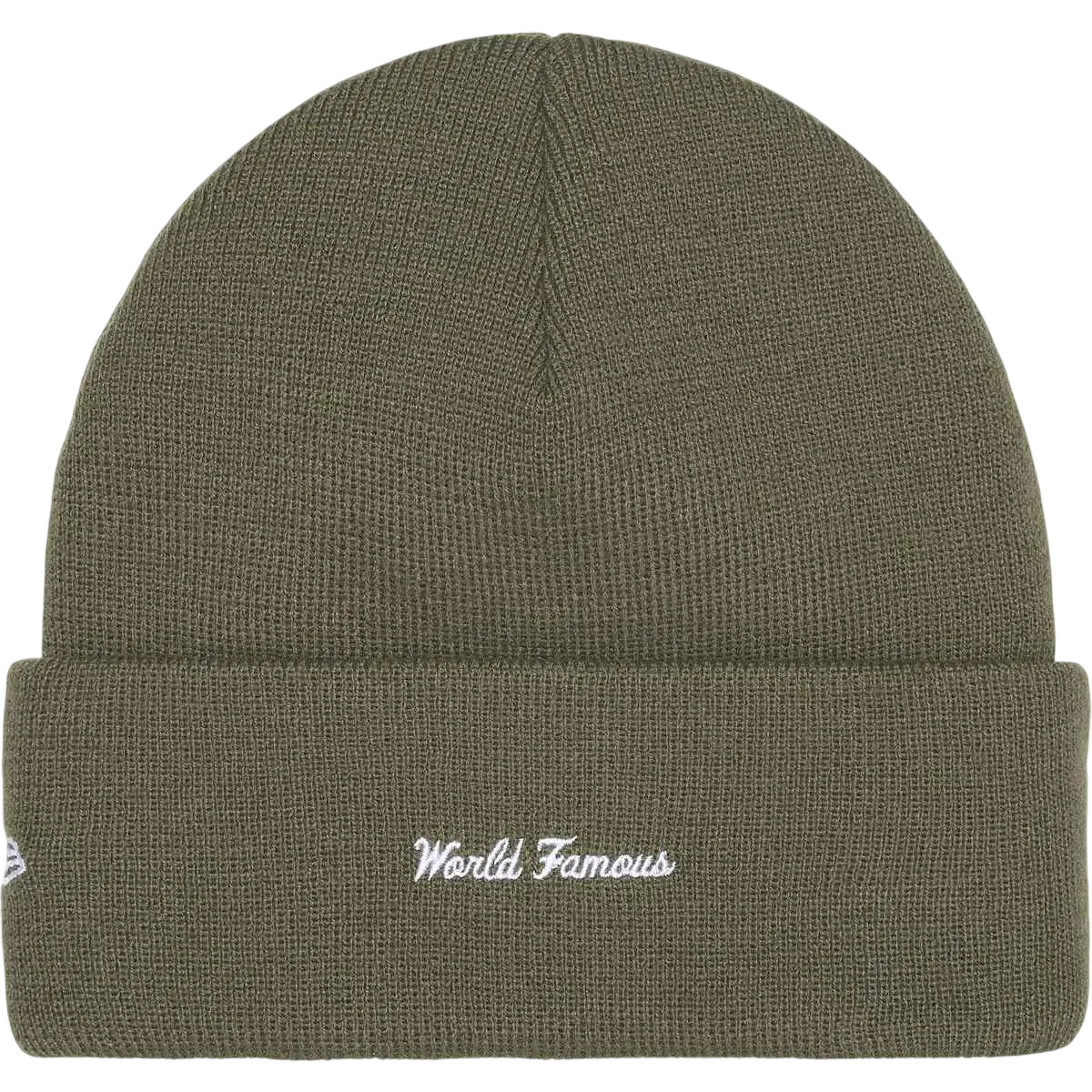 Supreme x New Era Box Logo Beanie Olive - One size
