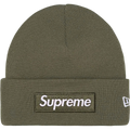 Supreme x New Era Box Logo Beanie Olive - One size