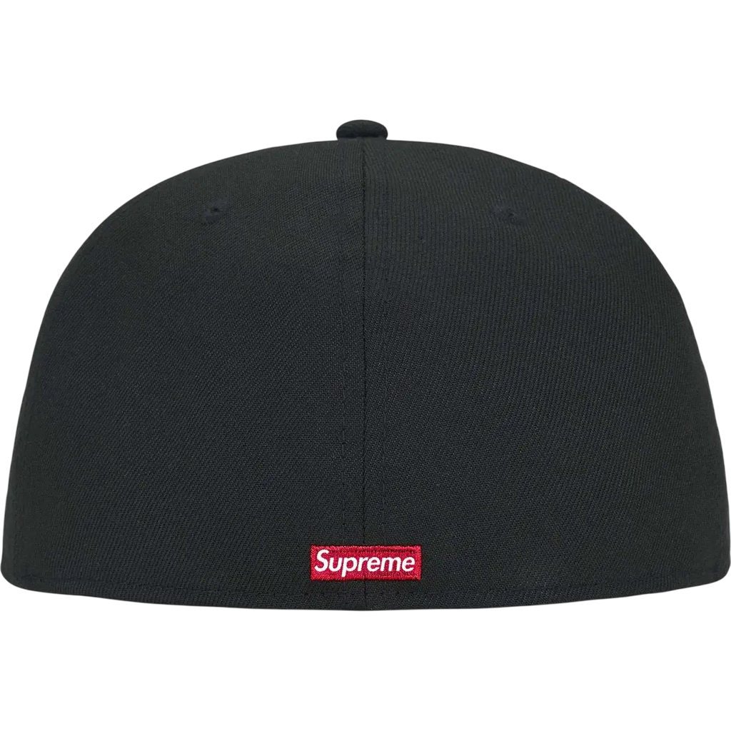 Supreme x New Era Reaper S Logo Fitted Black