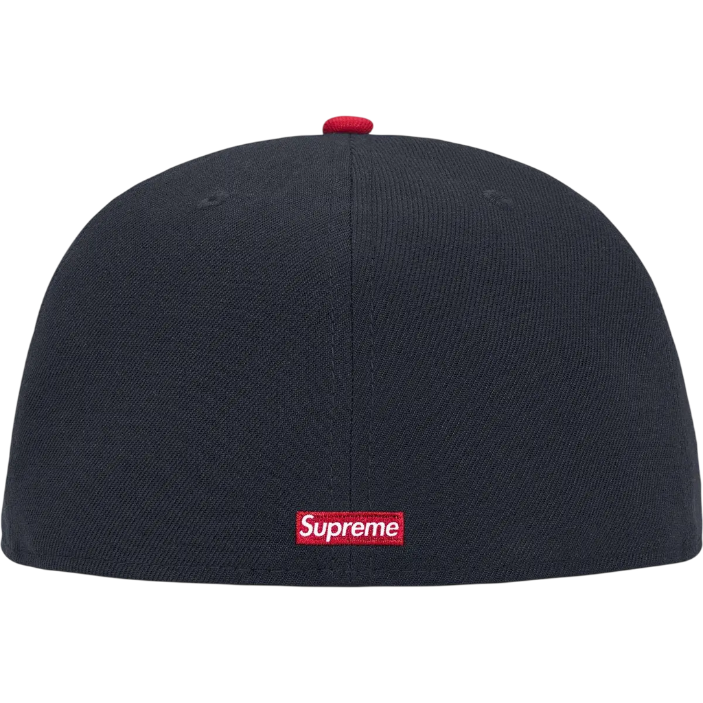 Supreme x New Era Reaper S Logo Fitted Navy - 7 1/2