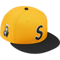 Supreme x New Era Reaper S Logo Fitted Yellow - 7 3/8