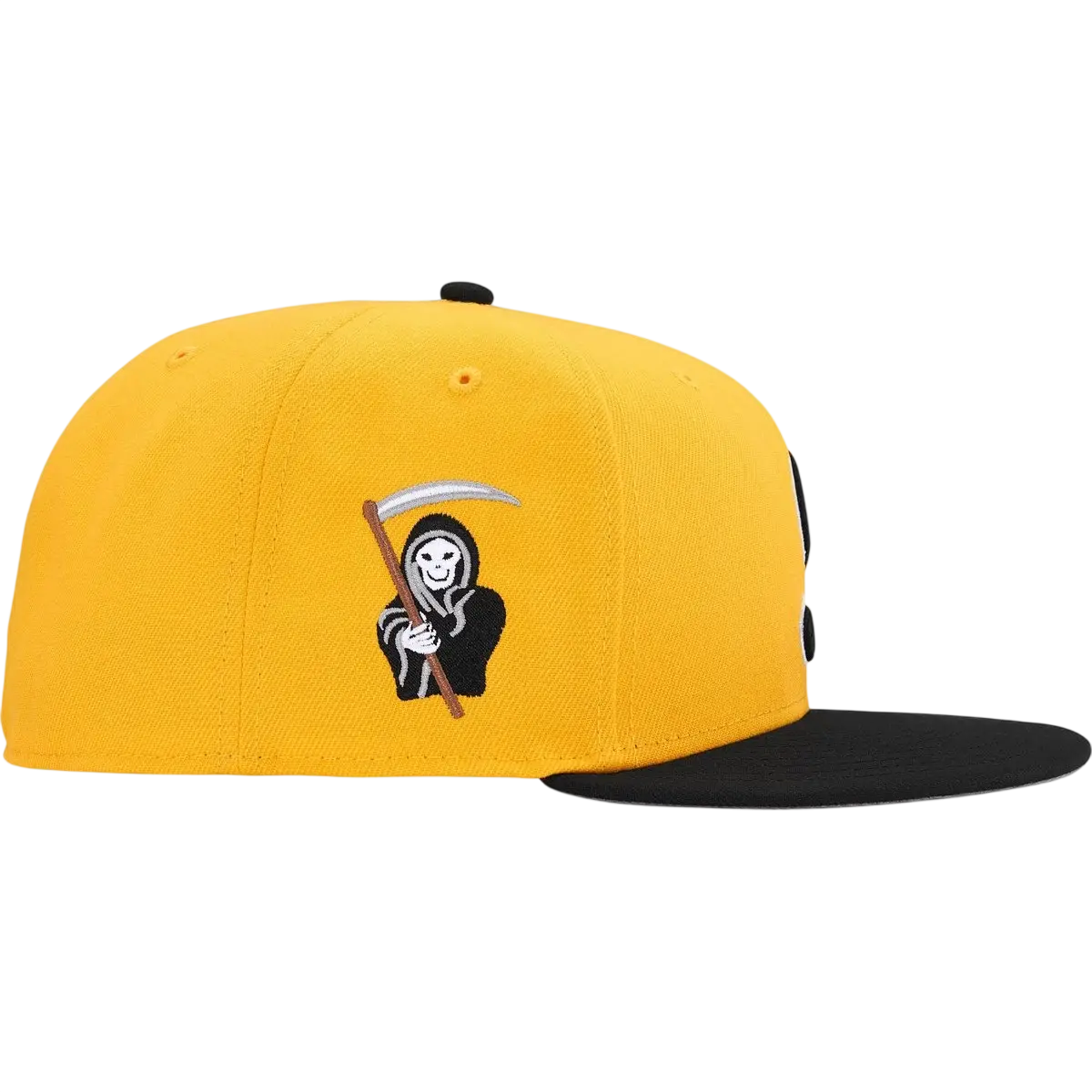 Supreme x New Era Reaper S Logo Fitted Yellow - 7 3/8