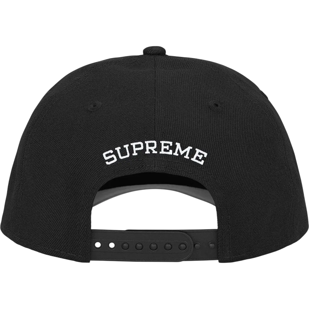 Supreme x New Era Sharp Spellout Black - One size