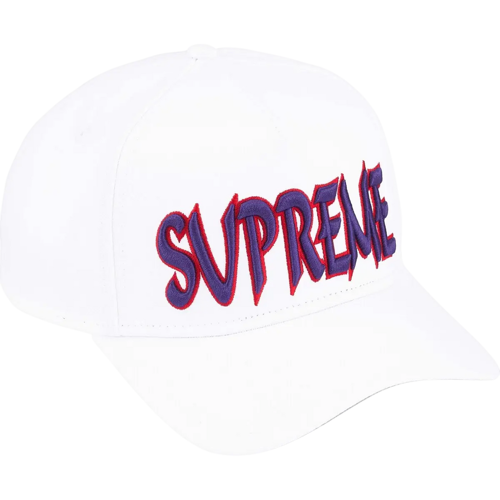 Supreme x New Era Sharp Spellout White - One size