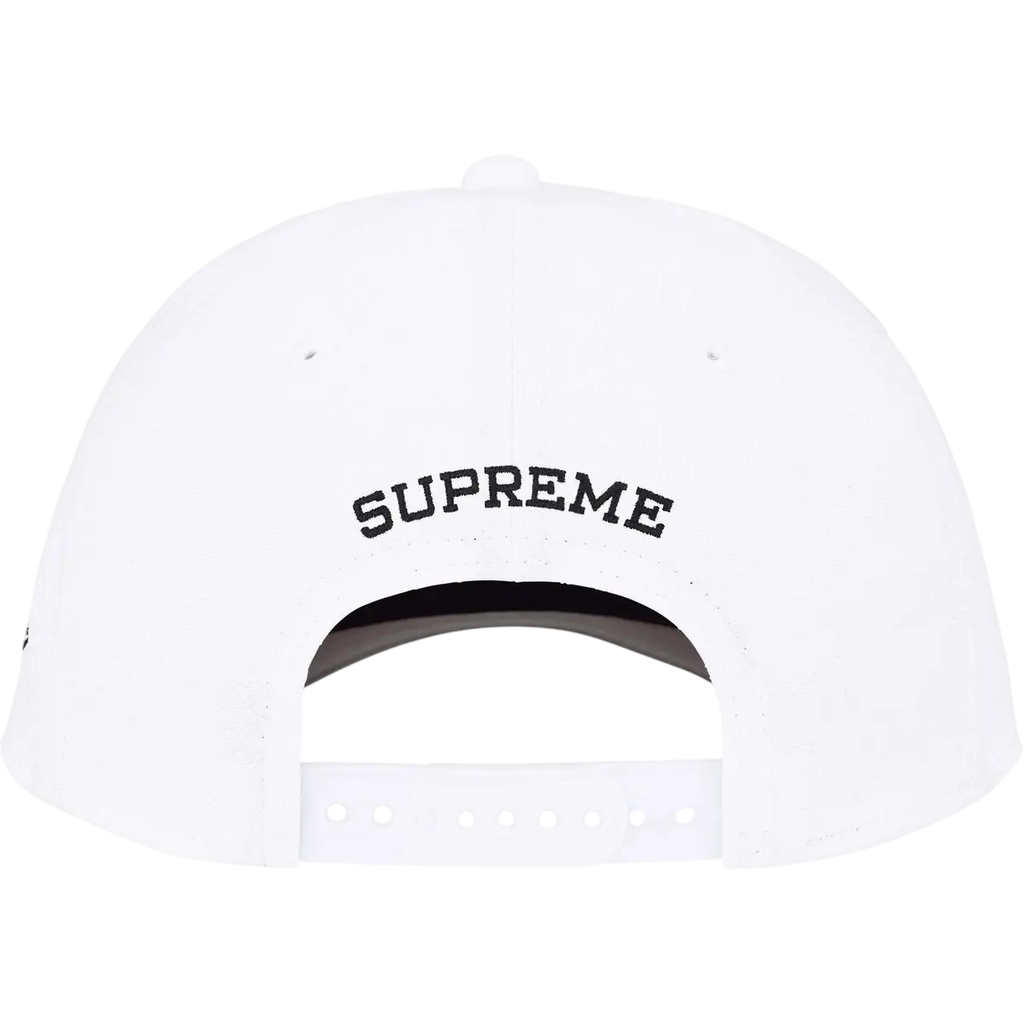 Supreme x New Era Sharp Spellout White - One size