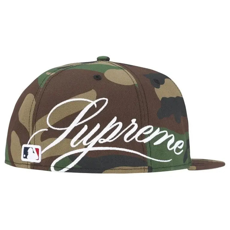 Supreme x New Era New York Yankees Woodland Camo 7 5/8"