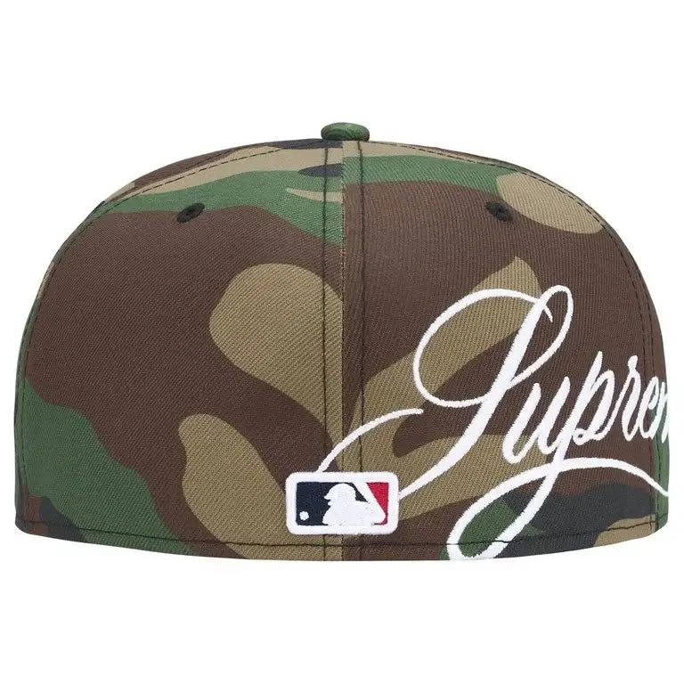 Supreme x New Era New York Yankees Woodland Camo 7 5/8"