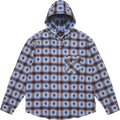 Supreme x Number (N)ine Hooded Flannel Shirt Blue - M
