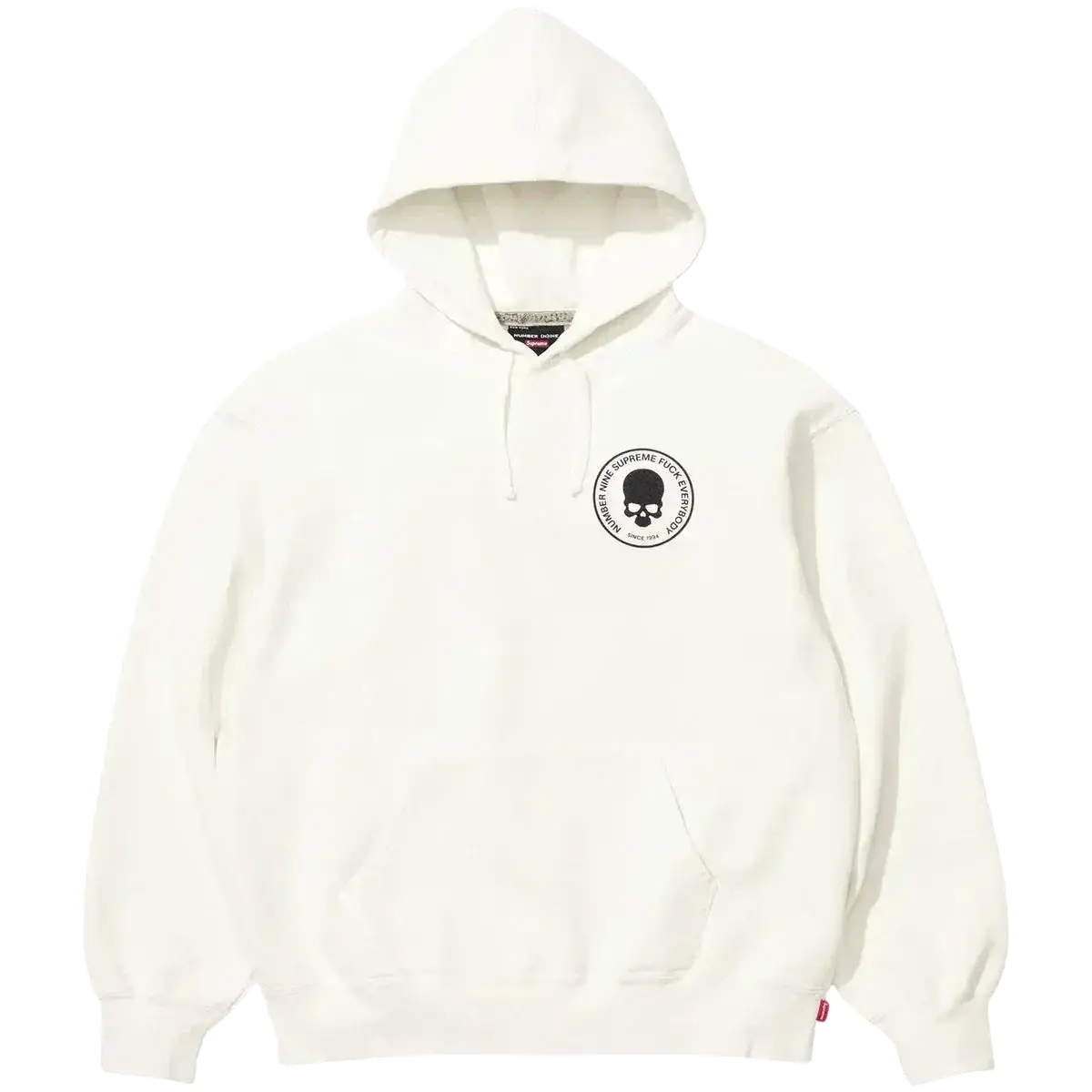Supreme x Number (N)ine Hooded Sweatshirt White - L