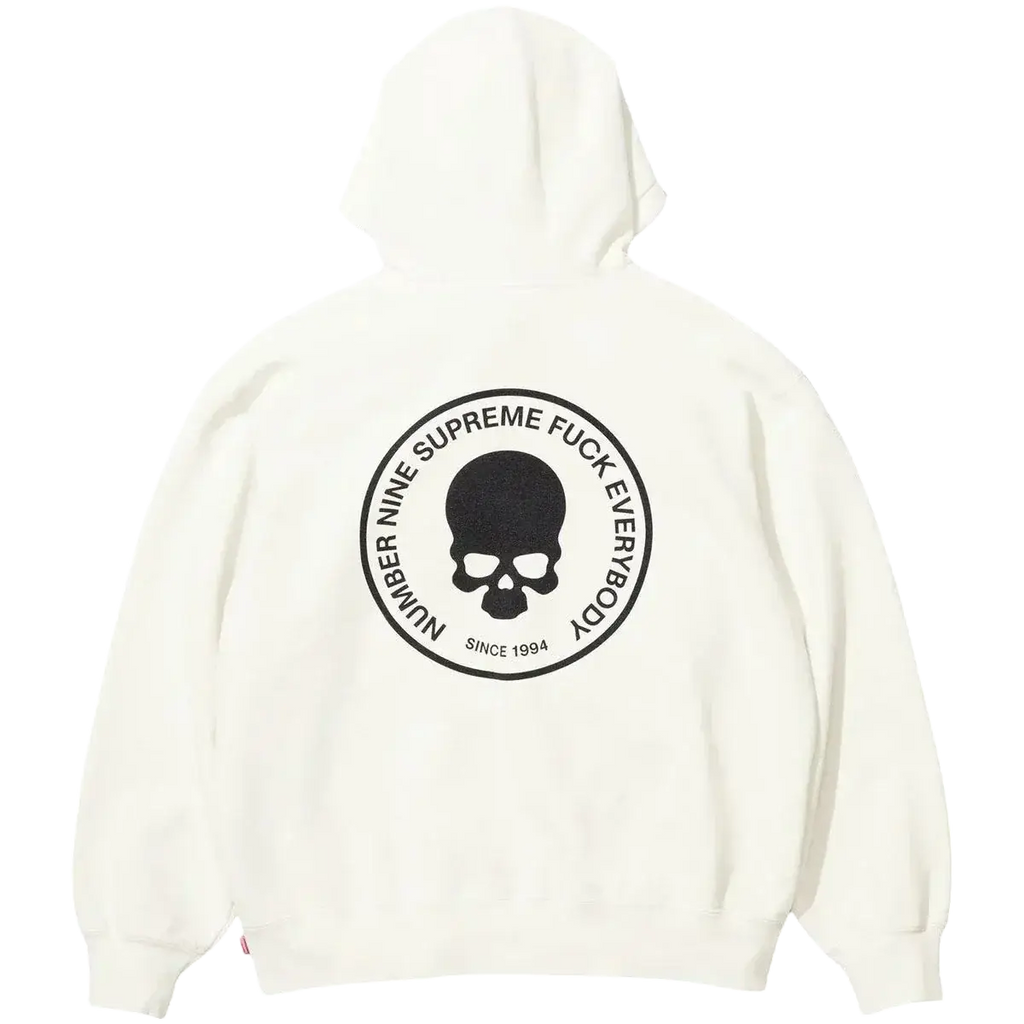 Supreme x Number (N)ine Hooded Sweatshirt White - L