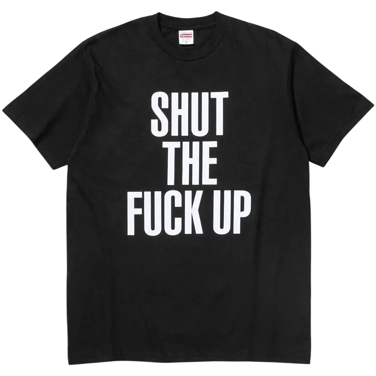 Supreme x Number (N)ine Shut Up Tee Black