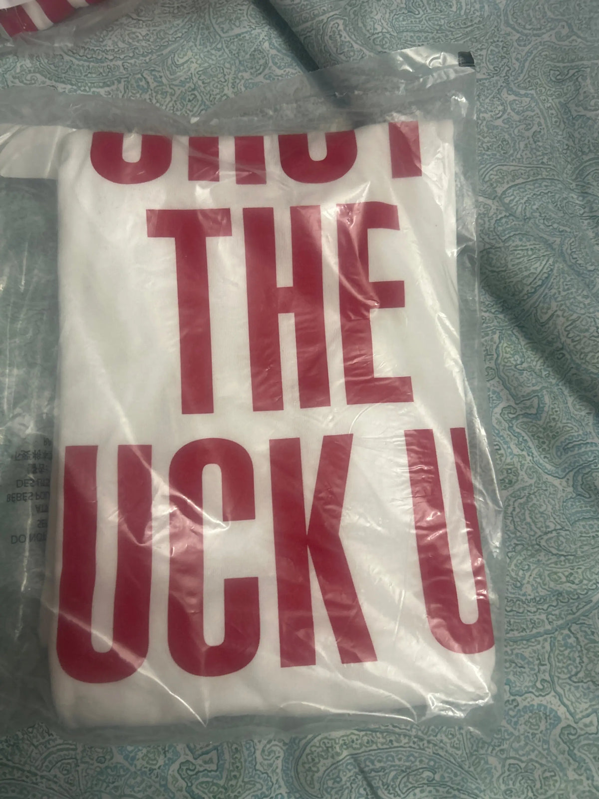 Supreme x Number (N)ine Shut Up Tee White Large
