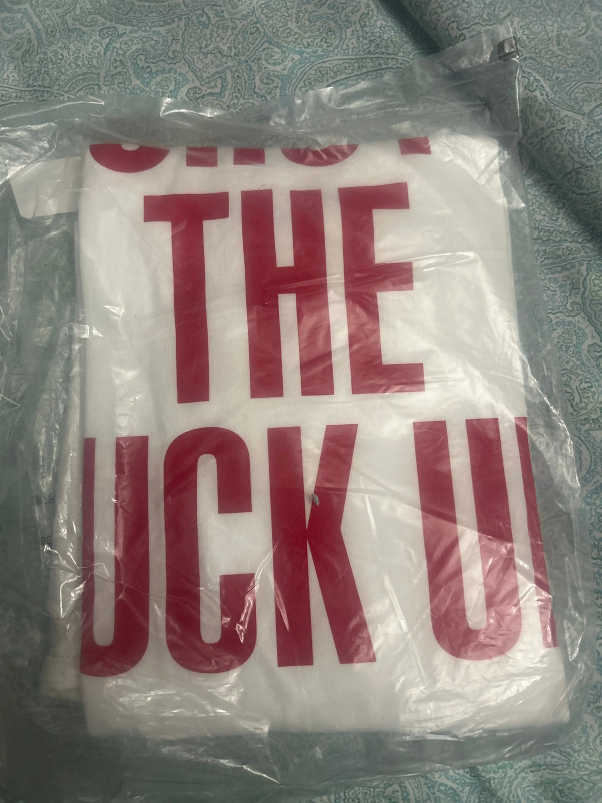 Supreme x Number (N)ine Shut Up Tee White Medium