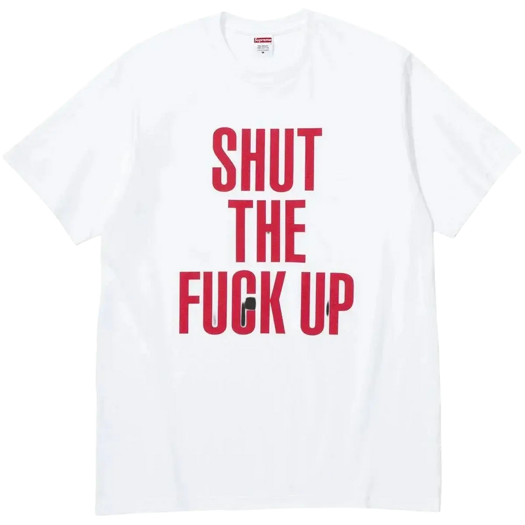 Supreme x Number (N)ine Shut Up Tee White