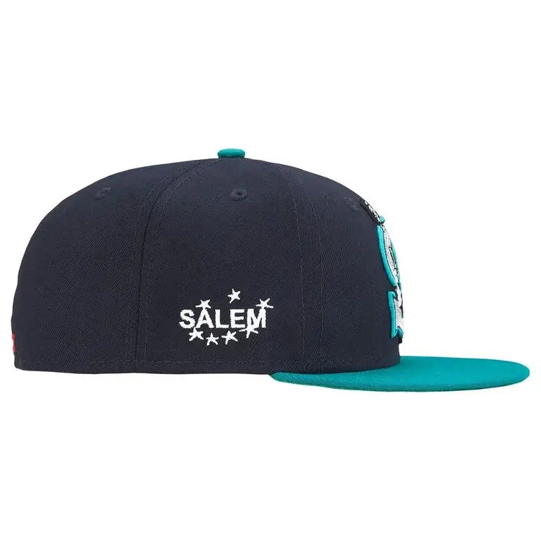Supreme x Salem New Era Navy 7 1/2"