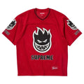 Supreme x Spitfire Football Jersey Red Large
