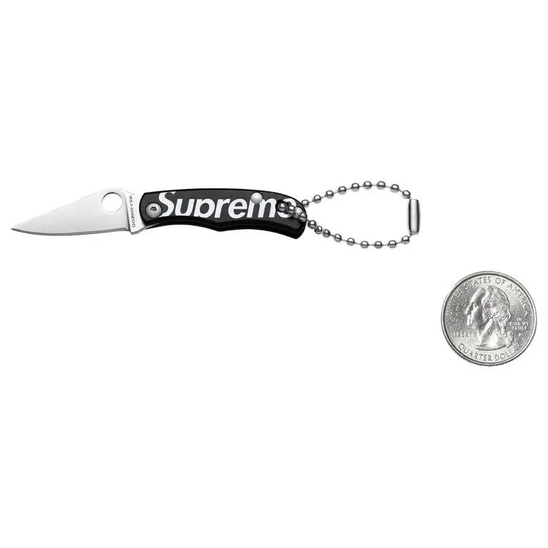 Supreme x Spyderco Bug Knife Black