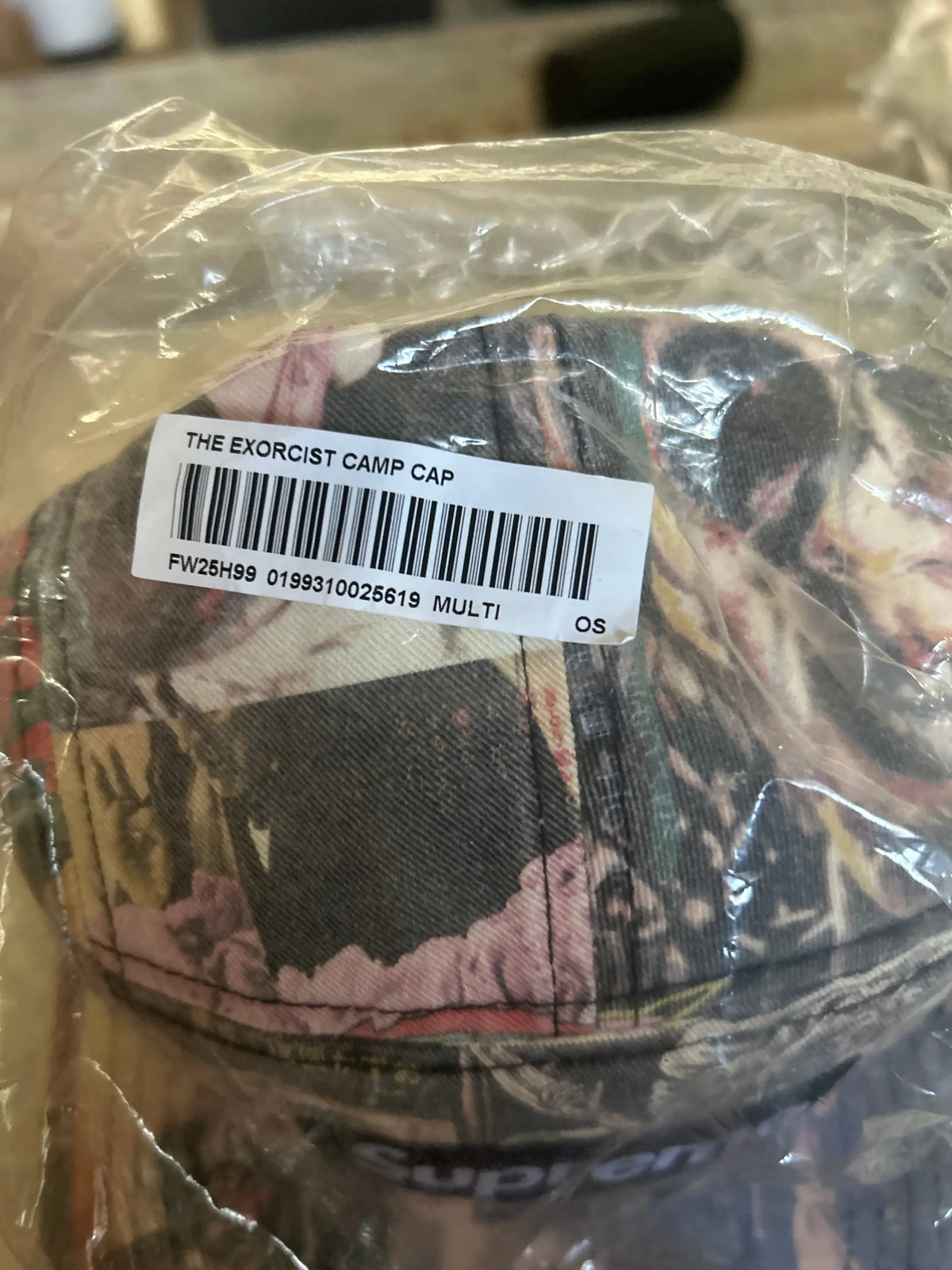 Supreme x The Exorcist Camp Cap