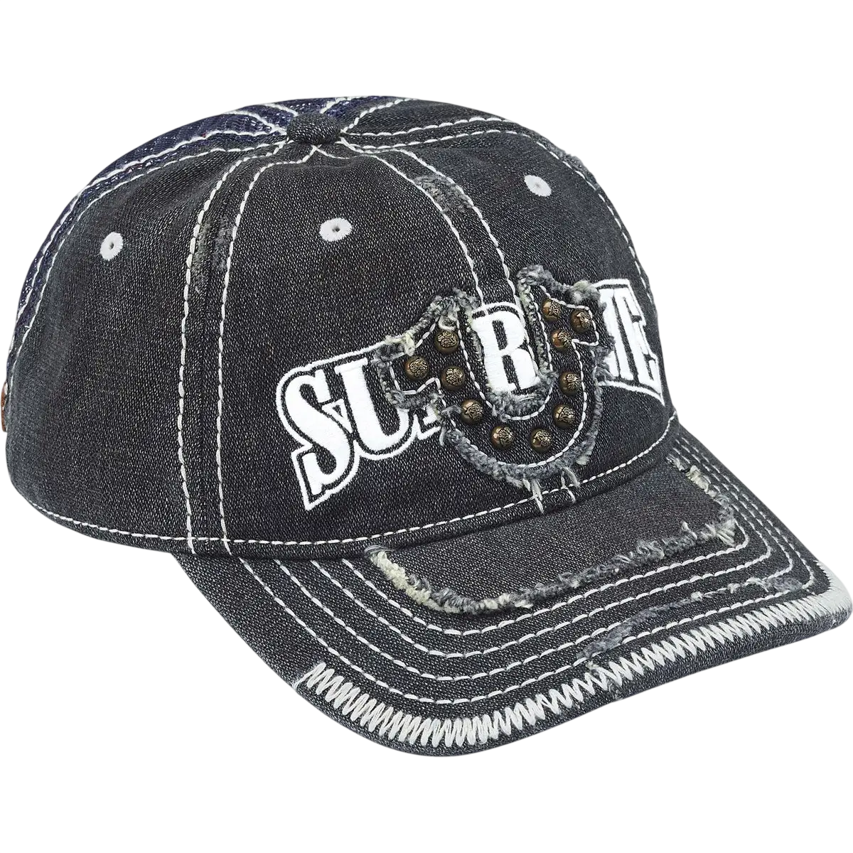 Supreme x True Religion 6-Panel Snapback Denim - One size