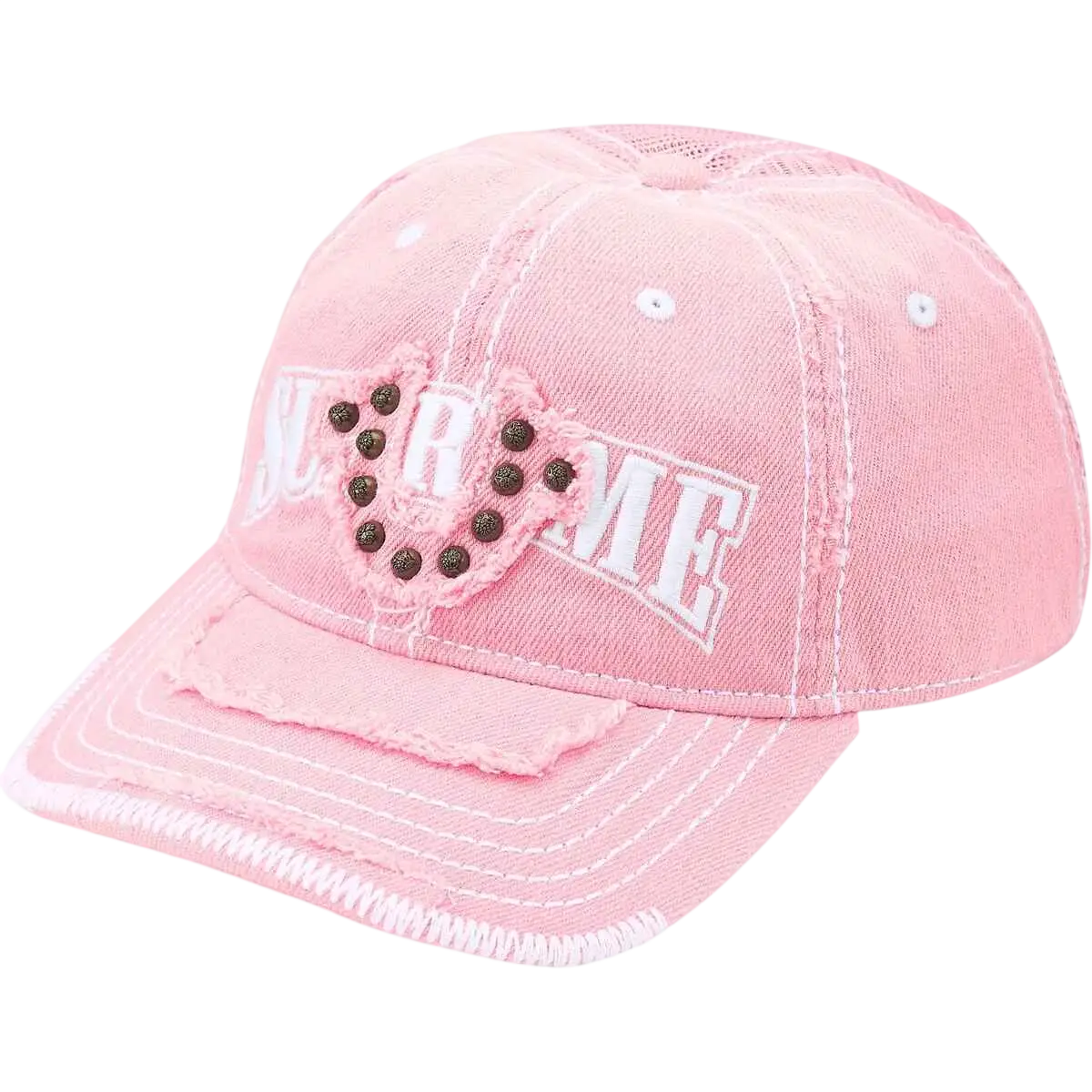 Supreme x True Religion 6-Panel Snapback Pink - One size