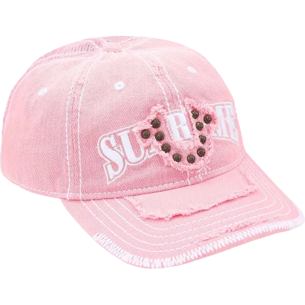 Supreme x True Religion 6-Panel Snapback Pink - One size