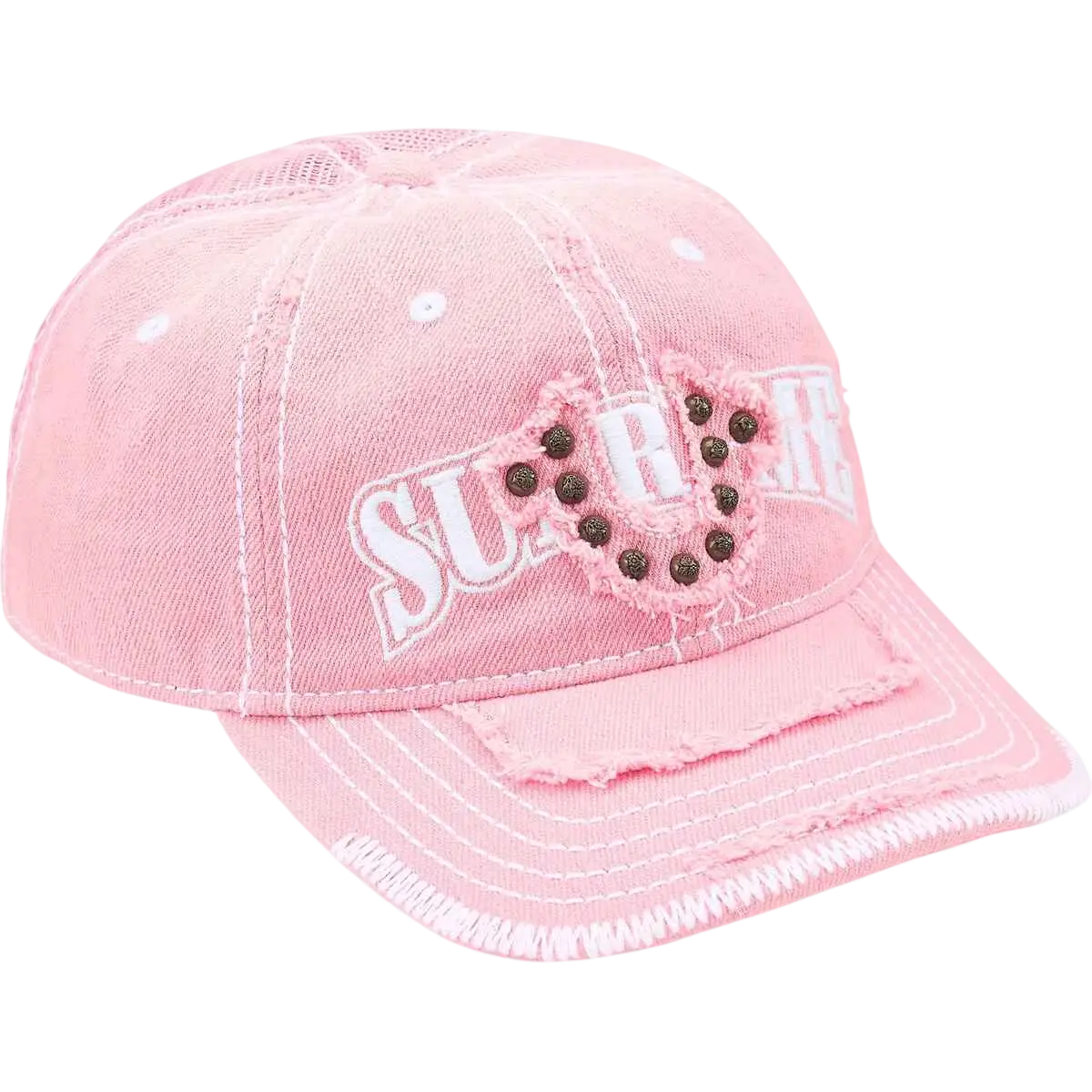 Supreme x True Religion 6-Panel Snapback Pink - One size
