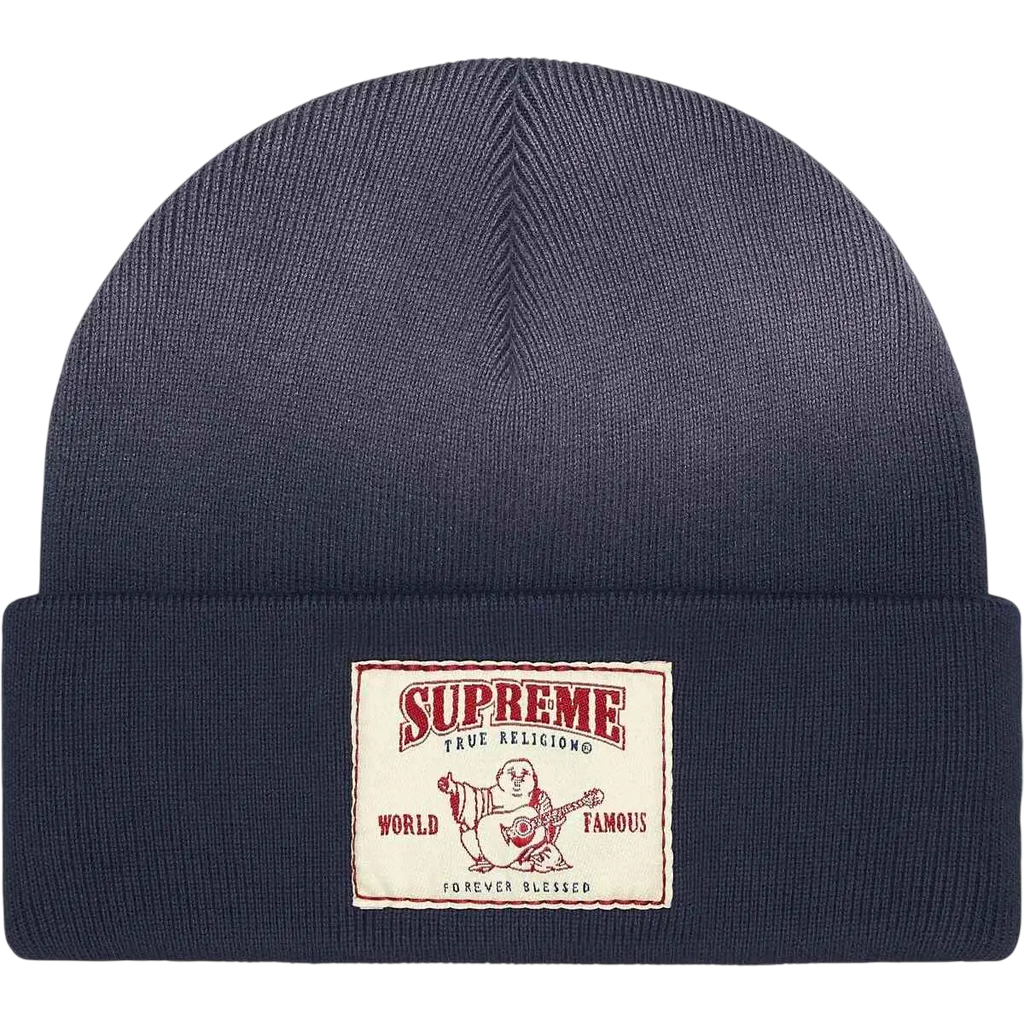 Supreme x True Religion Beanie Navy - One size