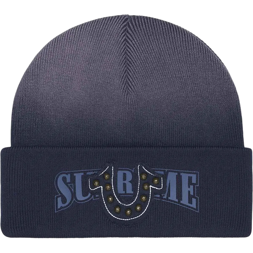 Supreme x True Religion Beanie Navy - One size