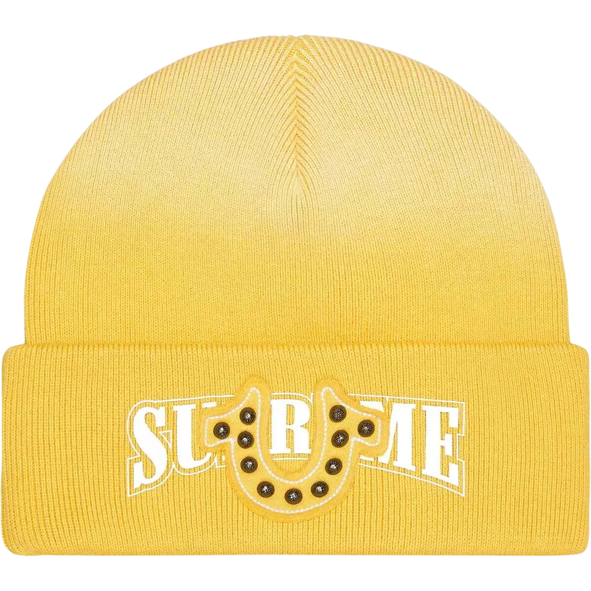 Supreme x True Religion Beanie Yellow - One size